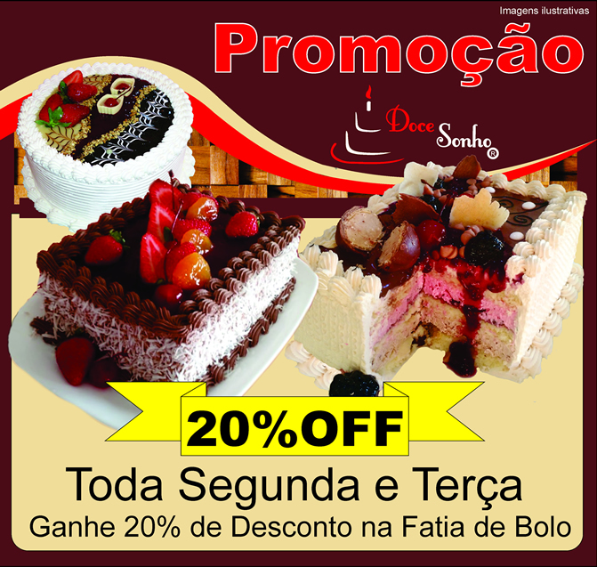 Sonho Doce, Bolos e doces personalizados!