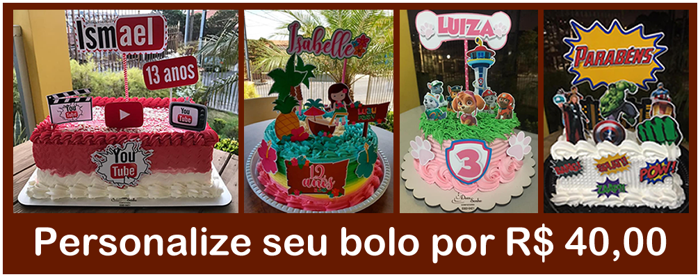 Arquivo de Bolos de Aniversário - Doces e Salgados BH